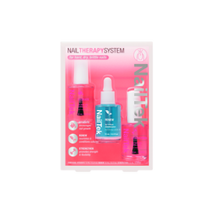 NailTek Nail Therapy System for hard, dry, brittle nails, featuring hydration, renewal, and strengthening treatments.